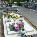 Grave of Tadeusz Garb at Central Cemetery in Sanok 2014